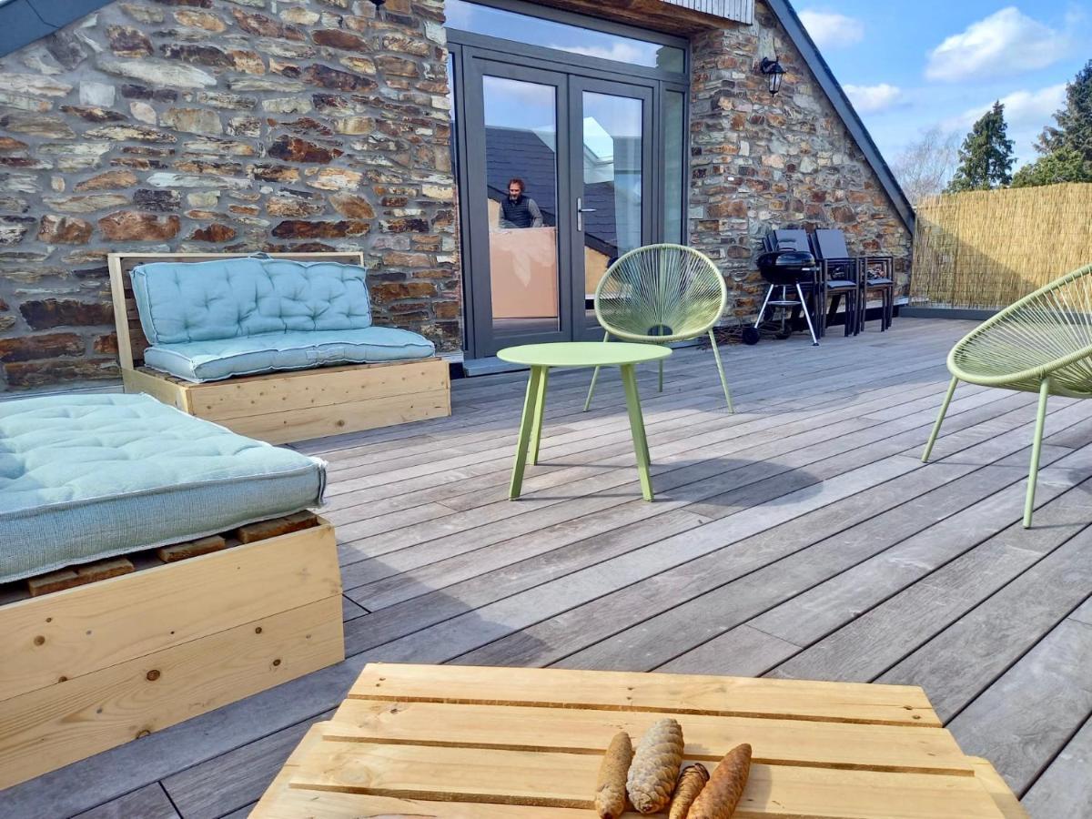 Apartament Le Grenier De Charlotte Libin Zewnętrze zdjęcie